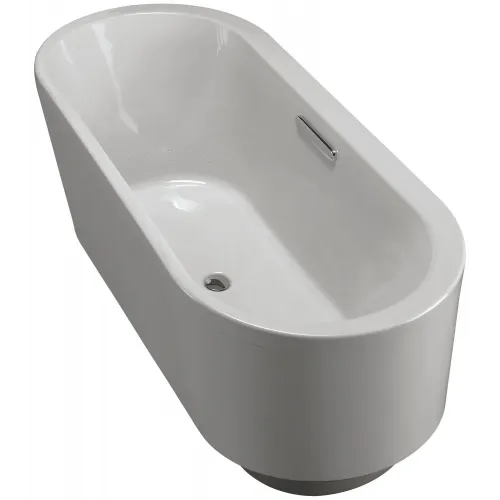 Акриловая ванна Evok 170х75 см, отдельностоящая, овальная 18347K-00 Jacob Delafon