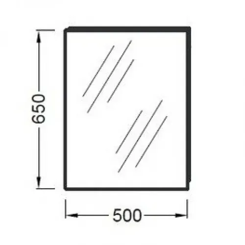 Зеркало 50х65 см EB1081-NF Jacob Delafon