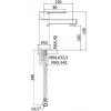 Смеситель для раковины Paffoni Ringo RIN071NO