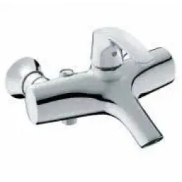 Настенный смеситель Symbol с выходом на душ (без лейки), неповоротный излив, термостат E71684-CP Jacob Delafon