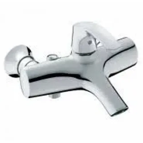 Настенный смеситель Symbol с выходом на душ (без лейки), неповоротный излив, термостат E71684-CP Jacob Delafon