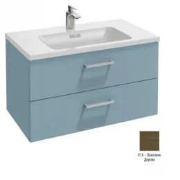 Модуль под раковину Vox 80х46х45,2 см, ореховое дерево, прямоуг. ручки, 2 ящика EB2078-R2-E16 Jacob Delafon