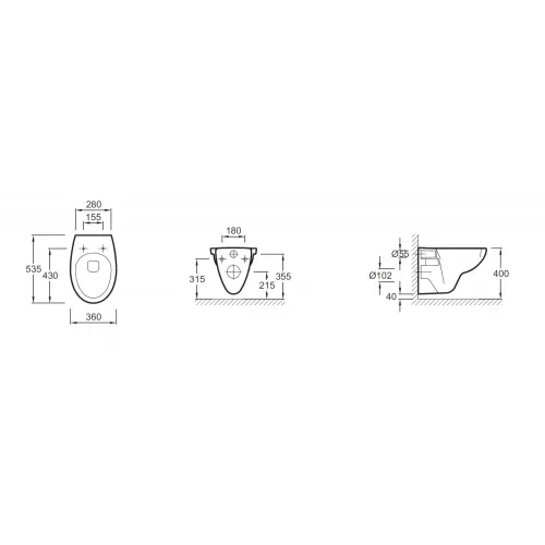 Комплект унитаза с инсталляцией Patio глубина унитаза 54см, клавиша хром глянец, с микролифтом, быстросъемное E21734RU-00 Jacob Delafon