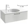 Модуль под раковину Odeon Rive Gauche 80х50,8х28,3 см, 1 ящик, белый глянцевый, ручка хром EB2515-R5-G1C Jacob Delafon