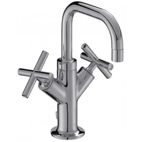 Смеситель для умывальника Purist поворотный излив, с донным клапаном E14594-3-CP Jacob Delafon