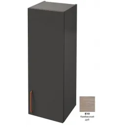 Шкаф Odeon Rive Gauche 40х34х100,3 см, шарниры справа, 2 полки, квебекский дуб, ручка - медный EB2571D-R7-E10 Jacob Delafon