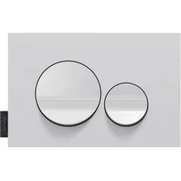 Клавиша смыва матовая/глянецевая, пластик, механическая, белая E20859-00-MWH Jacob Delafon