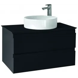 Модуль под раковину Madeleine 83х49,2х47,6 см, подсветка, чёрный матовый EB2083-J53 Jacob Delafon