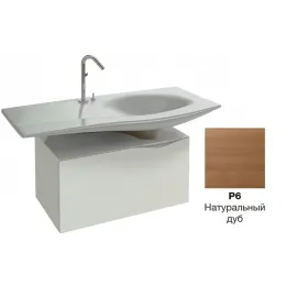 Модуль под раковину Stillness 80,1х45х40 см, натуральный дуб, 1 выдвижной ящик, с внутренним ящичком EB2002-P6 Jacob Delafon