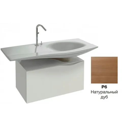 Модуль под раковину Stillness 80,1х45х40 см, натуральный дуб, 1 выдвижной ящик, с внутренним ящичком EB2002-P6 Jacob Delafon