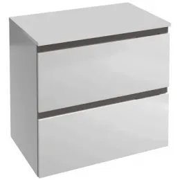 Модуль под раковину Soprano 71х45х65 см, доводчик, белая белстящая EB1339-N18 Jacob Delafon