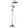 Душевая система Aleo 2.0 E26809-CP 4 режима, 25 см, round, неповор. излив, верхний душ, с лейкой E26809-CP Jacob Delafon