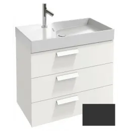 Модуль под раковину Rythmik 79,5х45х63,4 см, 3 ящика, черный сатин EB1309-S14 Jacob Delafon