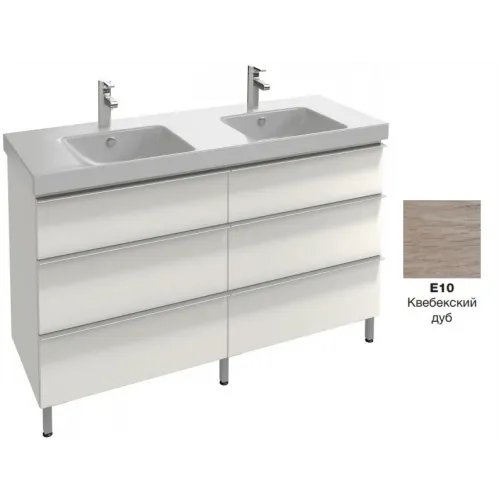 Модуль под раковину Odeon Up 136,6х48,5х73,8 см, квебекский дуб EB996-E10 Jacob Delafon