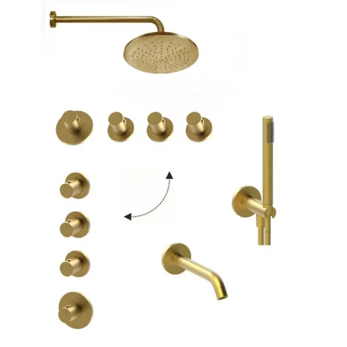 Комплект для ванны PAFFONI Modular Box KITMB019HGSP139