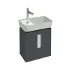 Модуль под раковину Reve 42х25х44,5 см, серый антрацит, 2 дверцы EB1138-442 Jacob Delafon