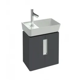 Модуль под раковину Reve 42х25х44,5 см, серый антрацит, 2 дверцы EB1138-442 Jacob Delafon