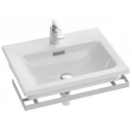 Модуль с раковиной Vox 60 см, матовый аквамарин, изогнутая ручка, 2 ящика, подвесной монтаж EXAF112-Z-00+EB2080-R1-M43 Jacob Delafon