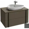 Модуль под раковину Nouvelle Vague 80х50,7х47,1 см, 2 ящика, серый антрацит матовый EB3039-M53 Jacob Delafon