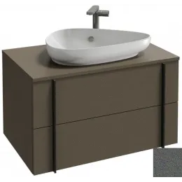 Модуль под раковину Nouvelle Vague 80х50,7х47,1 см, 2 ящика, серый антрацит матовый EB3039-M53 Jacob Delafon