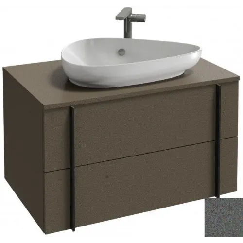 Модуль под раковину Nouvelle Vague 80х50,7х47,1 см, 2 ящика, серый антрацит матовый EB3039-M53 Jacob Delafon