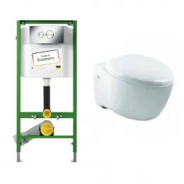 Комплект с инсталляцией Via с микролифтом E1744-00+713386 Jacob Delafon