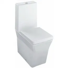 Унитаз-компакт Reve 36,5х67 см, нижняя подводка, универсальный выпуск, с сиденьем 5033K-00+E4809-00 Jacob Delafon