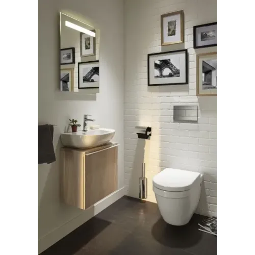 Модуль под раковину Odeon Up 45,2х28х45 см, квебекский дуб, шарниры справа EB999D-E10 Jacob Delafon