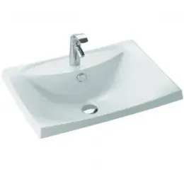 Встраиваемая сверху раковина Escale 60х44,5 см, санфарфор, с отв. под смеситель E1289-00 Jacob Delafon