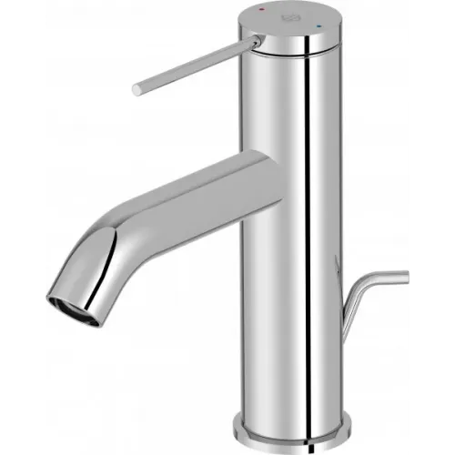 Смеситель для умывальника Grands Boulevards неповоротный излив, с донным клапаном E77958-4A-CP Jacob Delafon