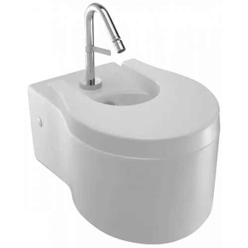 Биде Formilia Viragio 36х54 см, подвесное, крышка в комплекте E4792-00 Jacob Delafon