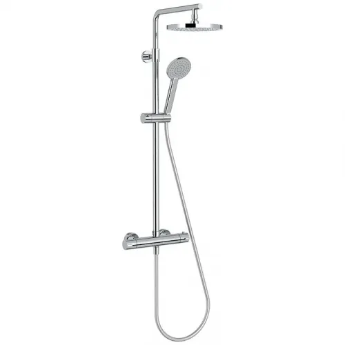 Душевая система без излива Marcel 1 режим, 20 см, round, термостат, верхний душ, с лейкой E25084-CP Jacob Delafon