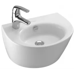 Подвесная раковина Ove 46х34,5х11,5 см, санфарфор E1567-00 Jacob Delafon