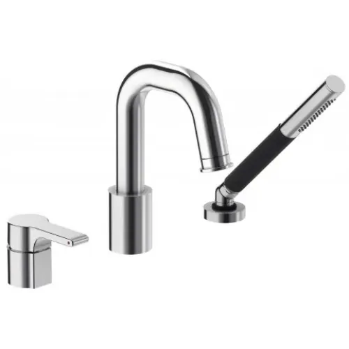 Смеситель на борт ванны Singulier однорычажный, на 3 отв. E10873-CP Jacob Delafon