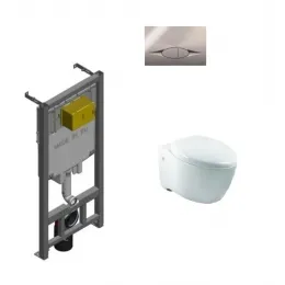 Комплект с инсталляцией Via с микролифтом E1744-00+E29025-NF+E29027-CP Jacob Delafon