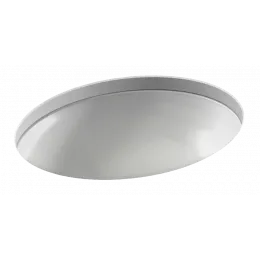 Встраиваемая снизу раковина Vox 44,2х36,2 см, с переливным отверстием, гладкая нижняя поверхность, санфарфор EYI102-00 Jacob Delafon