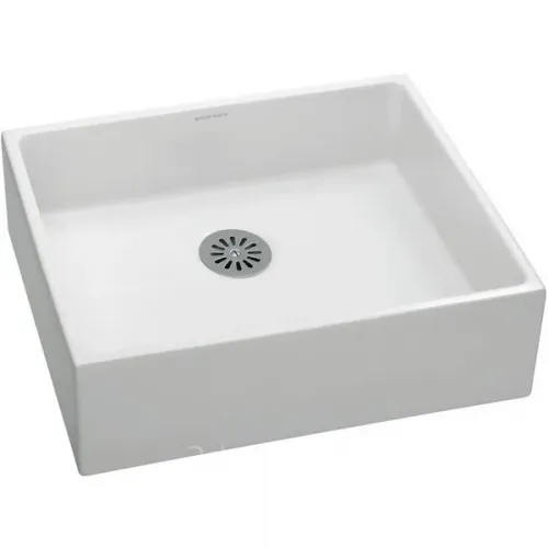 Накладная раковина Delta 51х40,5х15 см, без отверстия перелива, санфарфор ESA01-00 Jacob Delafon