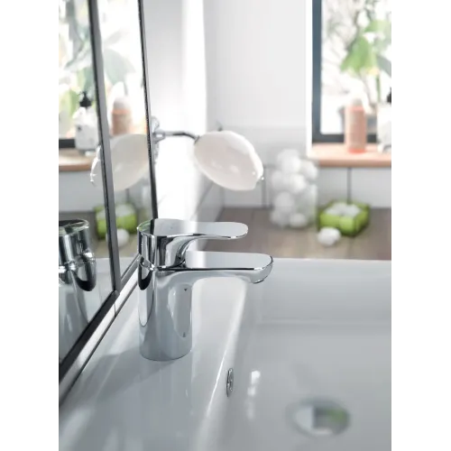 Смеситель для умывальника Villette неповоротный излив, с донным клапаном E23718-CP Jacob Delafon