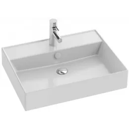 Подвесная раковина Vivienne 61х46,6х12 см, санфарфор EXBH112-00 Jacob Delafon