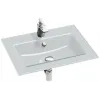 Мебельная раковина Vox 60,6х46,5 см, глянцевый белый, с одним отверстием под смеситель EB2105-DD1 Jacob Delafon