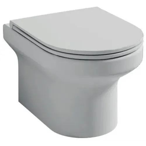 Подвесной унитаз Elite 36х50 см, белый, безободковый, с сиденьем EDX112-00 Jacob Delafon