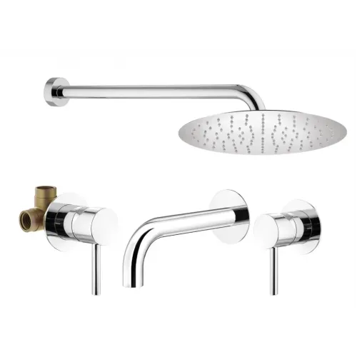 Комплект для душа Plumberia Selection IXO KITXO01CR210