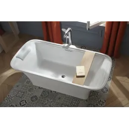 Напольный смеситель Avid неповоротный излив, с лейкой E97367-CP Jacob Delafon