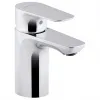 Смеситель для умывальника Aleo неповоротный излив, без донного клапана, термостат E72277-CP Jacob Delafon