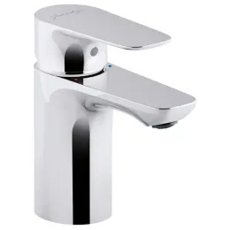 Смеситель для умывальника Aleo неповоротный излив, без донного клапана, термостат E72277-CP Jacob Delafon