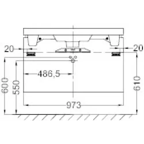 Комплект мебели для ванной Reve 100 см, черный блестящий, с подсветкой, подвесной монтаж E4801-00+EB576-NF+EB1132-R-274 Jacob Delafon