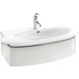 Модуль под раковину Presqu'ile 83х24х45 см, белый блестящий, 1 выдвижной ящик EB1100-G1C Jacob Delafon