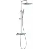 Душевая система без излива Rivoli 1 режим, 30 см, round, термостат, верхний душ, с лейкой E26587-CP Jacob Delafon
