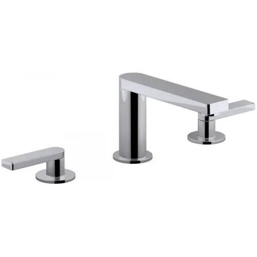 Смеситель для раковины на 3 отверстия Composed с донным клапаном E73060-4-CP Jacob Delafon