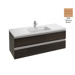 Модуль под раковину Vox 120х46х45,2 см, ореховое дерево, 2 ящика, встроенные ручки EB2021-RA-E16 Jacob Delafon